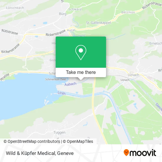 Wild & Küpfer Medical map