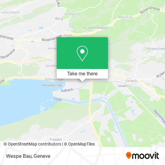 Wespe Bau map