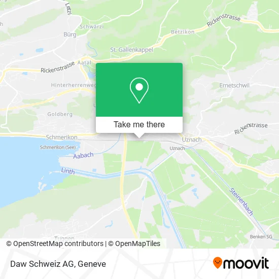 Daw Schweiz AG map