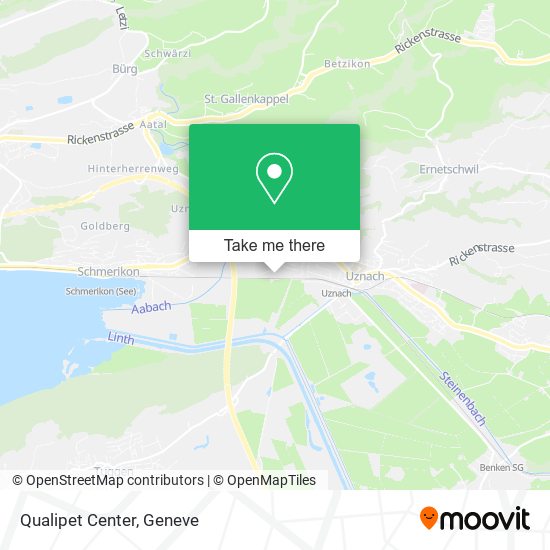 Qualipet Center map