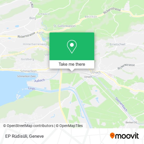 EP Rüdisüli map