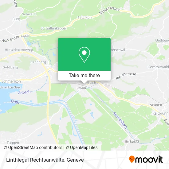 Linthlegal Rechtsanwälte map