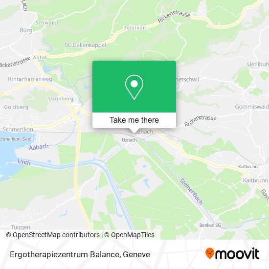 Ergotherapiezentrum Balance map