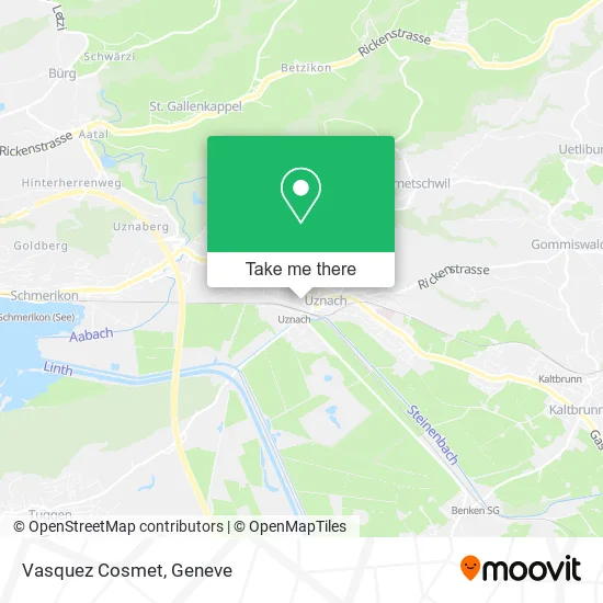 Vasquez Cosmet map
