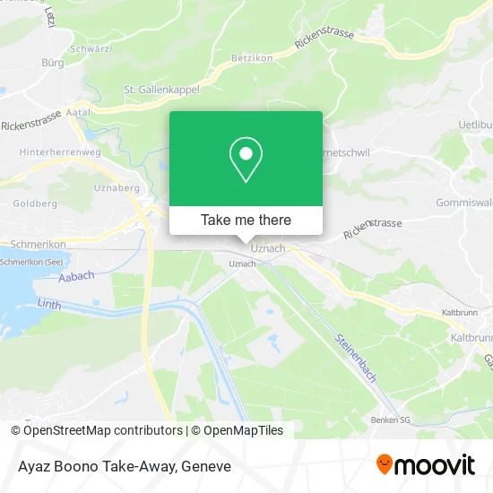 Ayaz Boono Take-Away map