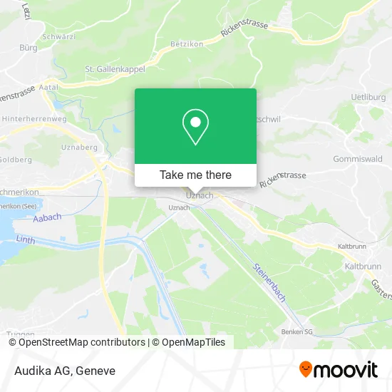 Audika AG map