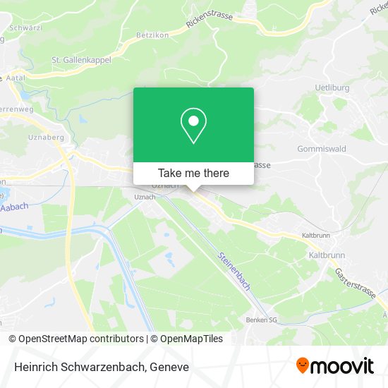 Heinrich Schwarzenbach map