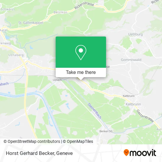 Horst Gerhard Becker map