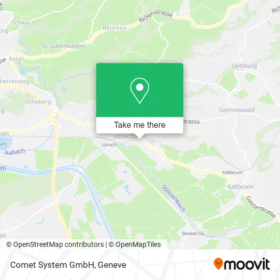 Comet System GmbH map