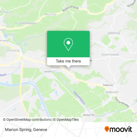 Marion Spring map