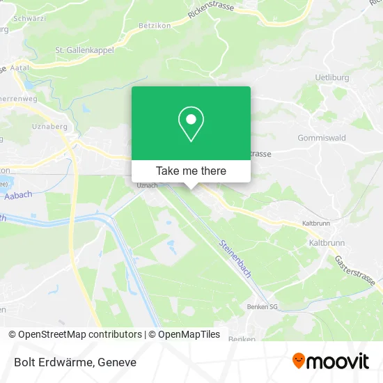 Bolt Erdwärme map