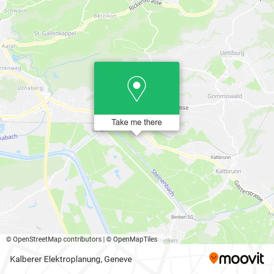 Kalberer Elektroplanung map