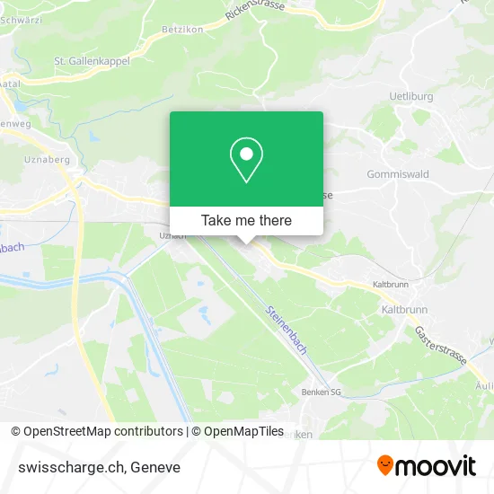 swisscharge.ch map