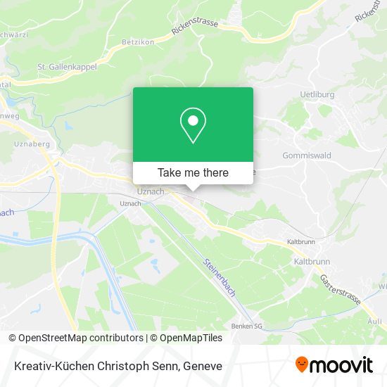 Kreativ-Küchen Christoph Senn map