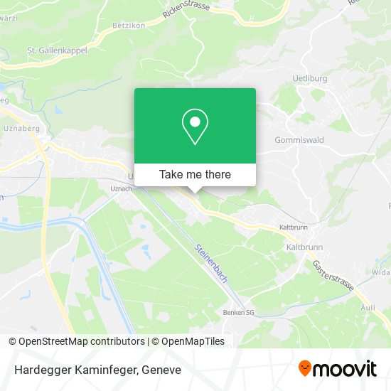 Hardegger Kaminfeger map