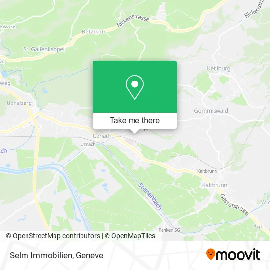Selm Immobilien map