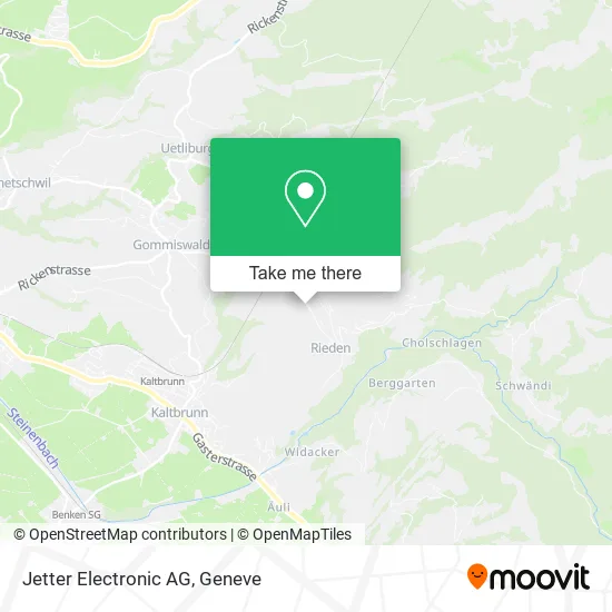 Jetter Electronic AG map