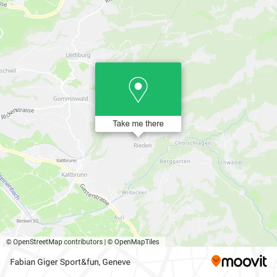Fabian Giger Sport&fun map