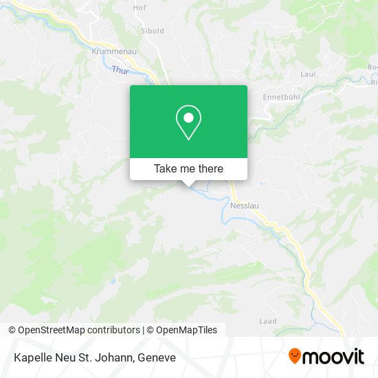 Kapelle Neu St. Johann map