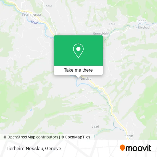 Tierheim Nesslau map