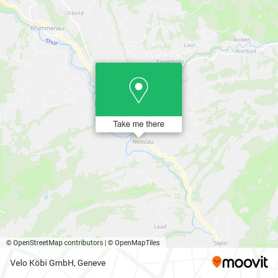 Velo Köbi GmbH map