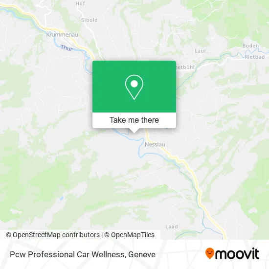 Pcw Professional Car Wellness map