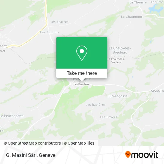 G. Masini Sàrl map