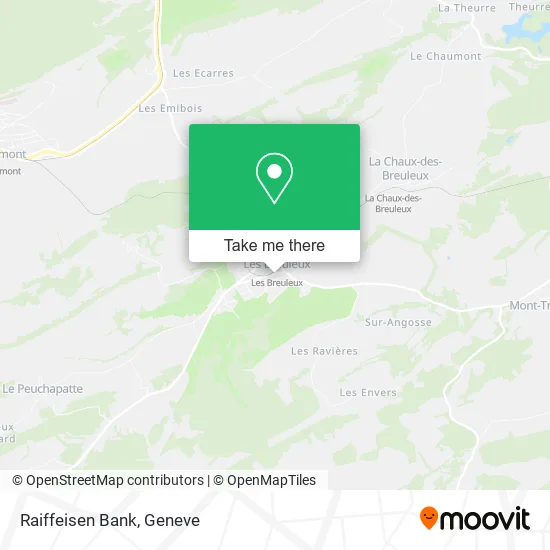 Raiffeisen Bank map