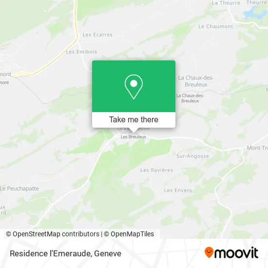 Residence l'Emeraude map