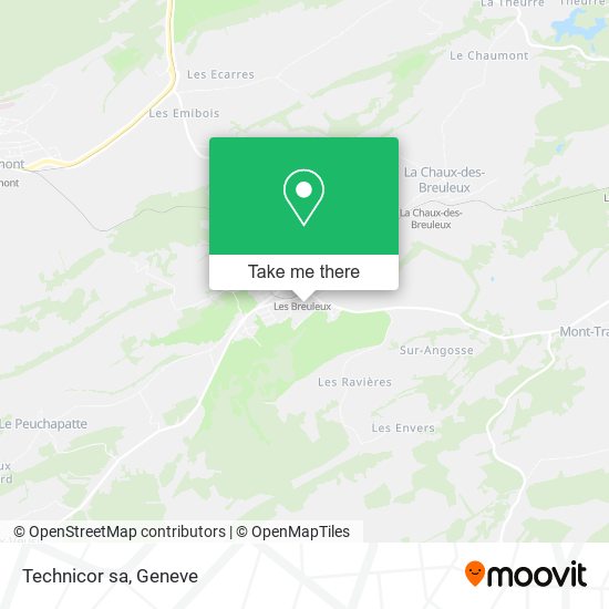 Technicor sa map