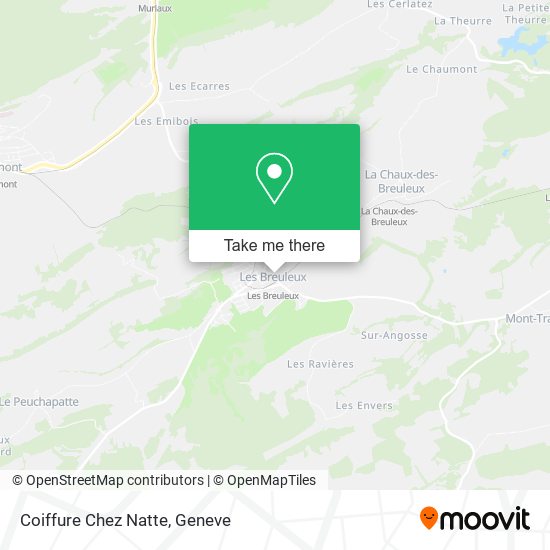 Coiffure Chez Natte map
