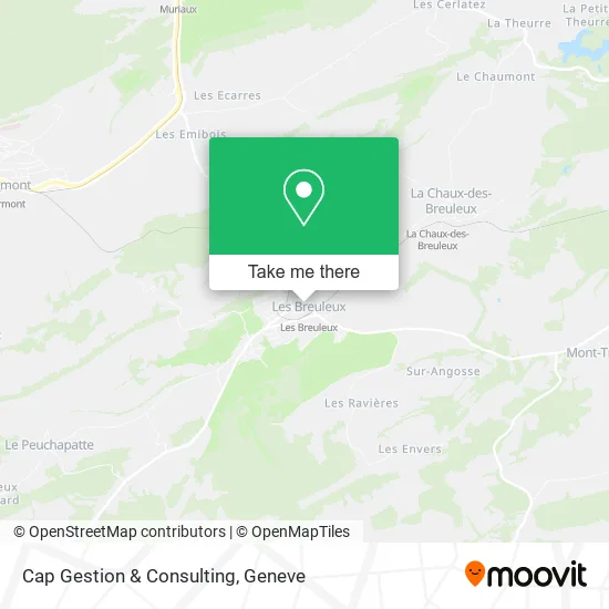 Cap Gestion & Consulting map