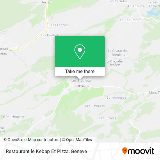 Restaurant le Kebap Et Pizza map
