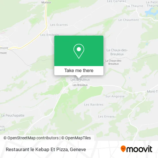 Restaurant le Kebap Et Pizza plan