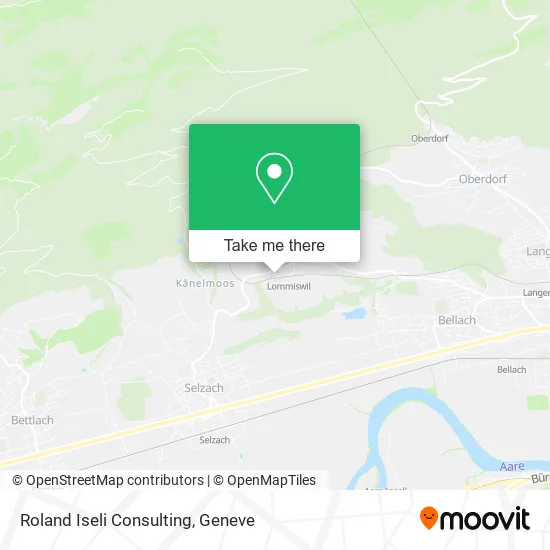 Roland Iseli Consulting map