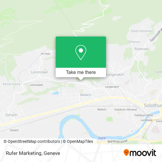 Rufer Marketing map