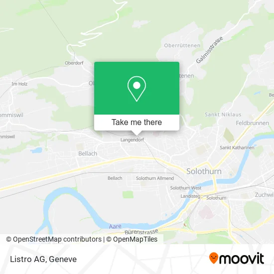 Listro AG map