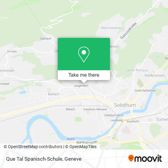 Que Tal Spanisch-Schule map