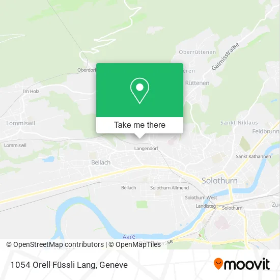 1054 Orell Füssli Lang plan