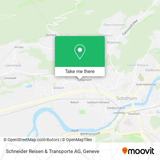 Schneider Reisen & Transporte AG map