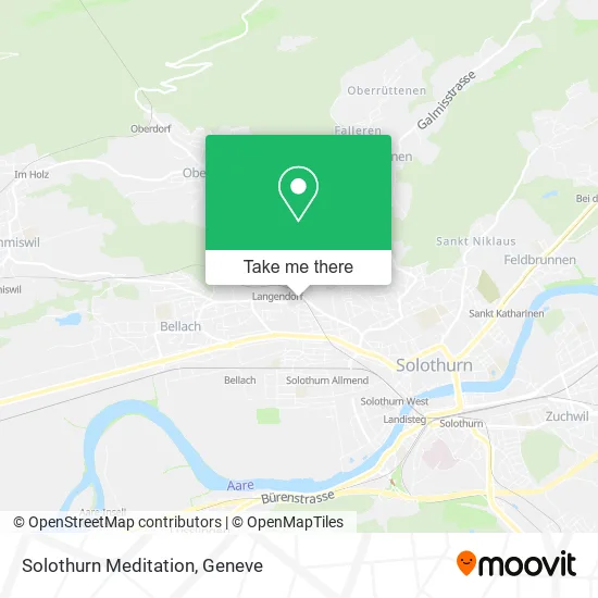 Solothurn Meditation map