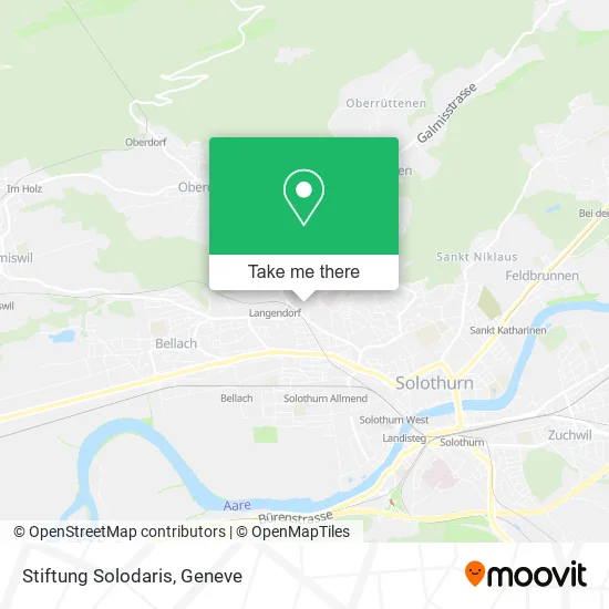 Stiftung Solodaris map