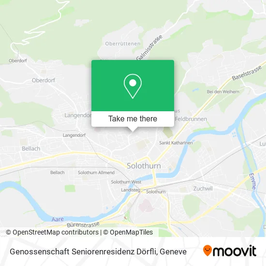Genossenschaft Seniorenresidenz Dörfli map