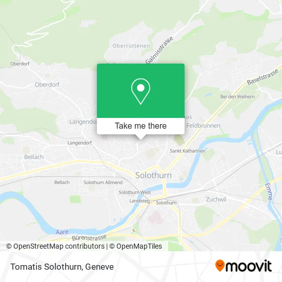 Tomatis Solothurn map