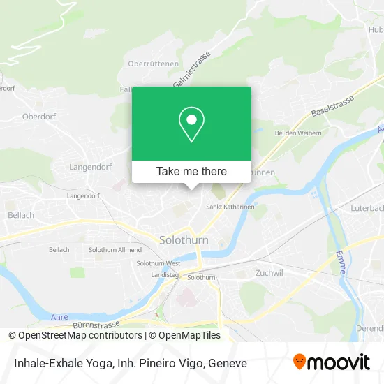 Inhale-Exhale Yoga, Inh. Pineiro Vigo map