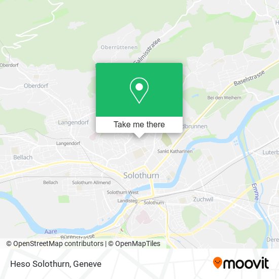 Heso Solothurn map