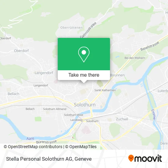 Stella Personal Solothurn AG map
