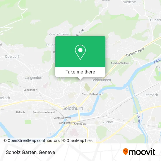 Scholz Garten map