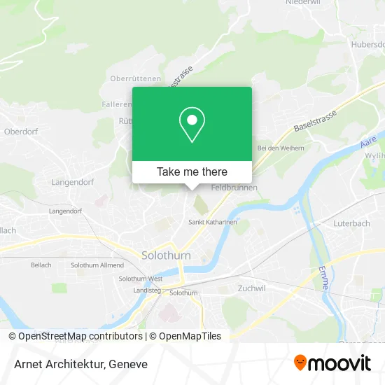 Arnet Architektur map