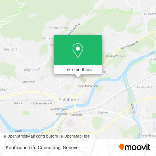 Kaufmann Life Consulting map